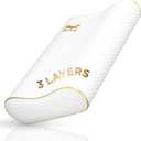Memory Foam Pillow, King Cervical Pillow for Neck Pain, Contour Pillow, Neck and Shoulder Pain, Side Sleeper, Back and Stomach Sleeper (King 31 x 14 x 5")