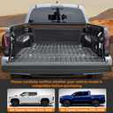 Just-V Truck Bed Rail Side Mount Holder for Toyota Tacoma 2005-2026, for Toyota Tundra 2022-2026, 2Pc Bed Rail Modular Accessories Mount for Shovels, Axes, Recovery Plates, Bike, Fuel Tanks