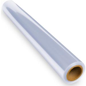 Clear Cellophane Wrap Roll (16 in x 110 ft) - Cellophane Roll - Clear Wrapping Paper to Wrap Gift Baskets - Gift Basket Wrapping Supplies - Papel Celofan