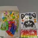 Cinrobiye 72 Pcs Dog Party Favor Set Dog Activities Book Puppy Party Coloring Pages Goodie Bag Fillers School Classroom Activity Game Prize Dog Birthday Party Decorations Supplies