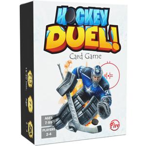 Hockey DUELl! Card Game Fast-Paced Puzzle & Strategy Game for Kids, Teens & Adults | 24 Players or Team Play | Ages 7+ | Youth Ice Hockey to NHL-Inspired Sports Family Game Night Fun