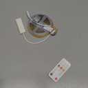 WOBANE COB LED Strip Light Kit,9.8ft Dimmable LED Light Strip with RF Remote for Kitchen Cabinet,Counter,Shelf,Hidden 3000K Warm White,CRI90+,Surper Bright,1500lm,Timing,960 LEDs,ETL Adapter