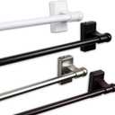 Rod Desyne - Mag28-15 7/16 inch Magnetic Rod, 28-48 inch, Satin Nickel, Alloy Steel, 1 Count (Pack of 1)