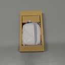 Leather Case for AirPods Pro 3 (3rd Gen 2025) with Adjustable Braided Lanyard, Luxurious Style Vegan Leather Protective Cover Case for AirPods Pro 3rd Generation, Rugged Hard Shell, White