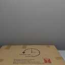 FLEBLE Modern Large Wall Clocks for Living Room Decor Big Silent Pendulum Wall Clock Battery Operated for Office Kitchen Bedroom Home Decoration Wooden 30 Inch Giant White Wall Watch Clock Non-Ticking