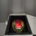 YONTYEQ Iron Hero MK 5 1:1 Wearable Helmet - Voice, Touch, and Remote Control with LED Eyes, Realistic Sound Effects, Perfect for Cosplay, Display, and Collectible Figures for Man and Teen,Gold