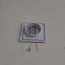 Homoyoyo Portable Wall Vent Kit Rainproof and Windproof Hood Floor Vents for Home