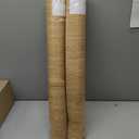 2 Rolls 23.6''x10FT Vinyl Flooring Roll 38.75 sq.ft: Peel and Stick Floor Tiles Self-Adhesive Durable Waterproof Wood Grain Large Plank for Living Room, Bedroom, Bathroom(Light Walnut, 23.6''x10FT)