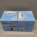 2 x Hamster Hideout, Hamster Cage Habitat Creative Cooling Hamster Bed, 2 Ice Packs Included,Hideouts for Syrian Dwarf Hamsters Guinea Gerbils Lemmings or Other Similar-Sized Small Pet