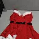 RSLOVE Christmas Lingerie for Women Santa Lingerie Set Babydoll Chemise Sleepwear Size M