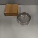 1 Pack Flour Sifter,Stainless Steel Fine Mesh Strainers Flour Sieve,60 Mesh Round Sifter for Baking Cake Bread (6-Inch)