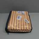 Striped Duvet Cover Set Full Size Yellow Brown Striped Bedding Set | Retro Vertical Stripes Dorm Comforter Duvet Soft Lightweight Microfiber Duvet Cover with 2 Pillowcases,Zip Closure,No Insert