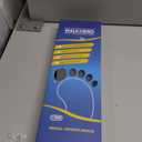 Plantar Fasciitis Feet Insoles Arch Supports Orthotics Inserts Relieve Flat Feet, High Arch (Mens 11-11 1/2 | Womens 13-13 1/2) (Gray)