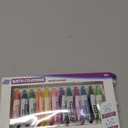 Tub Works® Smooth™ Bath Crayons Bath Toy, 12 Pack | Nontoxic, Washable Bath Crayons for Toddlers & Kids | Unique Formula Draws Smoothly & Vividly on Wet & Dry Tub Walls | Hexagon Grip Bathtub Crayons