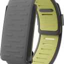 Silicone Wrist Band Soft-Touch Comfortable Replacement SportFlex Band Compatible for WHOOP 4.0 Heart Rate Monitor (Gray Green)
