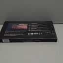 Wireless Keyboard and Mouse Combo - RGB Backlit, Rechargeable & Light Up Letters, Full-Size, Ergonomic Tilt Angle, Sleep Mode, 2.4GHz Quiet Keyboard Mouse for Mac, Windows, Laptop, PC (Black)