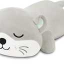 Finebee Weighted Otter Stuffed Animals, Cute Weighted Otter Plush, Soft Stuffed Weighted Plushie Birthday for Kids & Adults(13.8" 1.6Lbs)