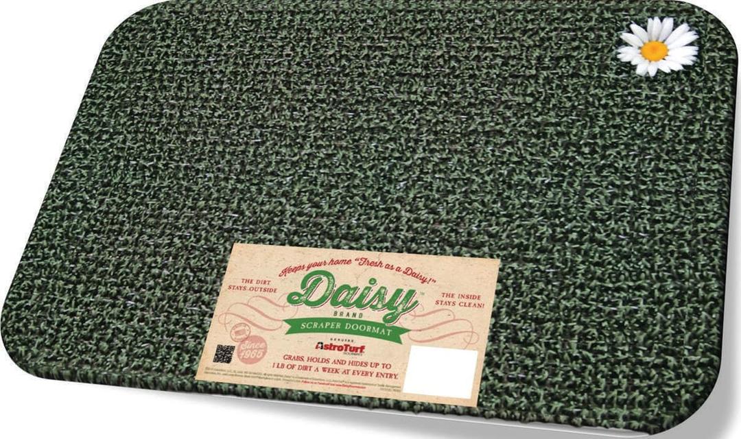 Door Mat Grn Astr 18x24