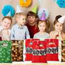 50pcs Pixel Party Bags, 2 Styles Pixel Plastic Gift Bag Video Game Theme Birthday Party Favors Supplies for Boys Girls for Packing Goodie Candy Snack Gift