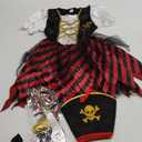 Pirate Costume Girls Kids Halloween Party Dress Up (9-11 Years)