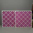 16" x 25" x 1" Color Changing Air Filter for Home & Pet Odors (MERV8)