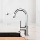 AguaStella AS1010SS Stainless Steel Bar Faucet or Prep Kitchen Sink Faucet with Single Handle