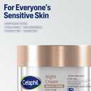 Cetaphil HealthyRenew Skin Tightening Night Cream 1.7 Oz, Wrinkle Repair Cream for Face with Peptides, Retinol Alternative Cream For Sensitive Skin, Fragrance Free