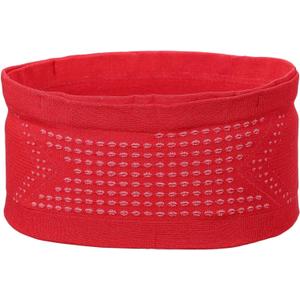 Slim Running Belt, Running Fanny Pack Phone Holder for Women Men Waist Bag Moisture Wicking Storage Belts Bag- Fitting for (Storage Phone-Travel- Sports- Hiking) Red & S