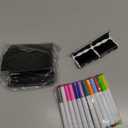 20 Pack Mini Chalkboard Signs Food Labels for Party Buffet, Reusable Small Chalk Boards for Birthday Bakery Wedding Table Signs Food Tags Place Cards (Plastic Chalkboard V-20)