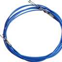 3300/33C Marine Throttle Shift Remote Control Box Cable for Outboard Engine Boat Motor Steering System 8FT 13FT 15FT 20FT 30FT (18FT,2PCS)