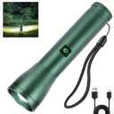 Rechargeable Flashlights High Lumens 990,000L, 3 Modes Super Bright 140 Wider Beam LED Tactical Handheld Flash Light with USB C, Zoomable Beam, IP76 Waterproof