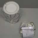 5.4"7.9" Pendant Light with Frosted Glass, Modern Pendant Lights Kitchen Island, Brushed Nickel Pendant Light Fixtures, Cylindrical Pendant Lighting for Kitchen Island, Dining Room, Foyer