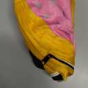 Katoggy Inflatable Dog Cone Collar for Dogs After Surgery, Soft Adjustable Blow up Donut Dog E-Collar for Small Medium Large Dog and Cats (Medium (Neck: 11"-15"), Yellow/Pink Cheese)