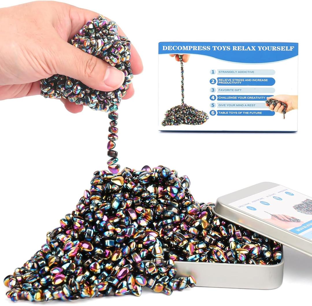 1100 PCS Fidget Toys Adults and Teens, Colorful Sensory for Stress & Anxiety Relief, Desk Fidget Toys for Office ADHD Autism, Stocking Stuffers for Women Men Teen Gift