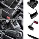 Center Console Organizer for Jeep Wrangler & Gladiator 2018-2023