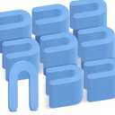 Thyle 1500 Pcs Horseshoe Shims Tile Spacers Blue Tile Spacers 1/16 Inch Structural U Shape Plastic Shims for Leveling