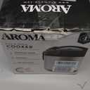 AROMA Digital Rice Cooker, 4-Cup (Uncooked) / 8-Cup (Cooked), Steamer, Grain Cooker, Multicooker, 2 Qt, Stainless Steel Exterior, ARC-914SBD