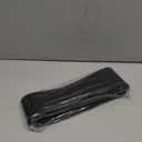 Abbaoww Stiff Black Horsehair Braid 3 Inch Wide 25 Yards for Sewing Wedding Dress Dance Gowns Accessories Shaping Trimming