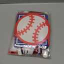Baseball Birthday Party Decorations, Baseball Party Supplies Set Including Banner, Foil Balloons, Latex Balloons, Tinsel Curtain