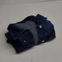 Dilgul Women's Denim Jacket Casual Long Sleeve Basic Button Down Denim Jean Jacket (XX-Large, Dark Blue)