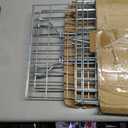 Large Collapsible Humane Live Animal Cage Trap No-Kill Trapping Kit for Humane Catch Release Rabbits, Stray Cat, Squirrel, Raccoon, All Fit Sized Animals, Heavy Duty, 2-Door 31"x11.5"x12.5"