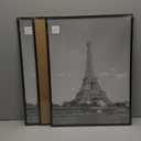 upsimples 18x24 Picture Frame Black 3 Pack, Scratch-Proof Poster Frames 18 x 24 for Photo Gallery - Slide-In Strips, Horizontal or Vertical Wall Mounting