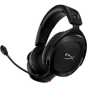 HyperX Cloud Stinger 2 - Wireless Gaming Headset Compatible with PC. Noise-cancelling Swivel-to-mute Microphone, Comfortable Memory Foam, UP to 20 hours of battery life,Black