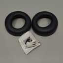 PS5 Headphone Earpads Replacement Protein Leather Ear Pads Cushions Cover Repair Parts Compatible with Sony PlayStation 5 Pulse 3D Wireless Headset (Black)