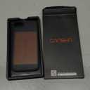 CANSHN Matte Case for iPhone SE 3/2 (2022/2020), iPhone 8/7, 4.7-Inch [Military Drop Certified] Translucent Back Phone Cover, Anti-Fingerprint - Frosted Black