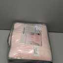 Sherpa 15lb Weighted Blanket for Adult, Both Sides Reversible Velvet Soft Plush Weighted Heavy Blanket for All Season Pink 60in*80in
