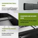 Trunk Cargo Cover for Toyota 4Runner 2025 2026, with Carbon Fiber Texture Ends, Anti - Peeping Retractable Security Shade for Privacy, 4Runner Accessories