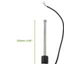 9.84" Fuel Sending Unit and Gauge Kit Boat Fuel Sending Unit Marine Fuel Sender Unit Metal 1 Set 240-33 Ohm