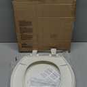 Bemis 730SLEC Slow Close Toilet Seat, Easy Clean Hinges and Durable Plastic Seat, Made in USA, Round, Biscuit