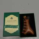 TAIHI Wooden Scalp Massager with Gift Box Wooden Comb Handmade Green Sandalwood Scalp Comb for Gua Sha Head Neck Face Care